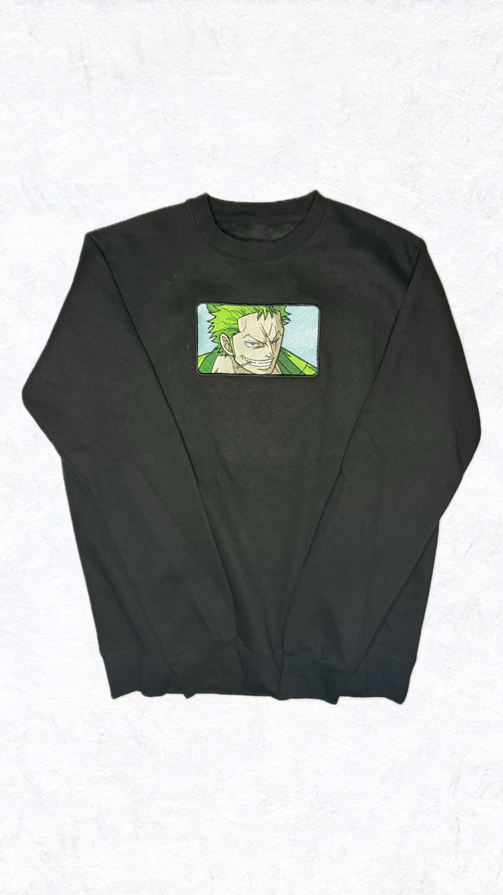 Felpa ricamata anime unisex