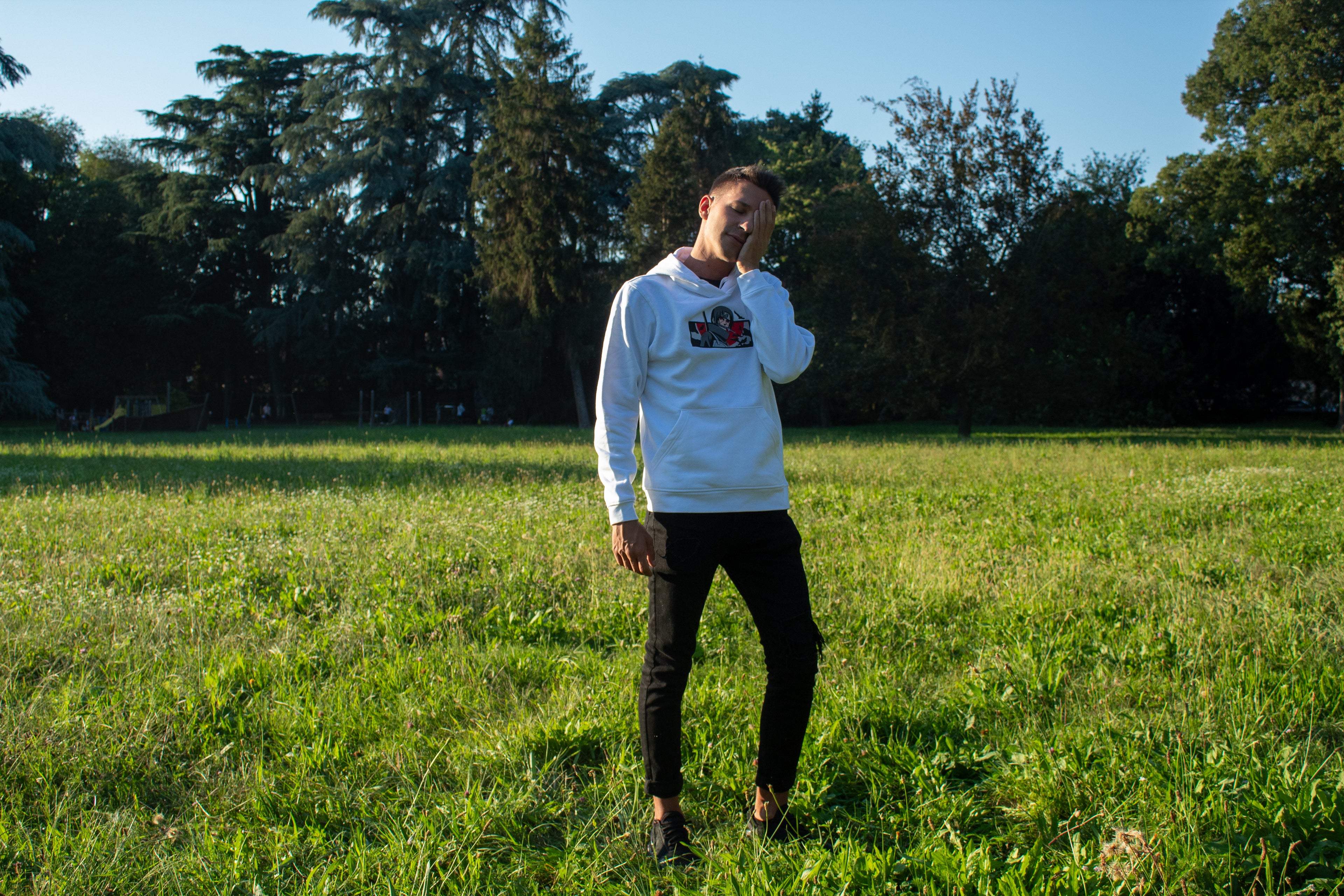 Felpa ricamata "Naruto-Itachi"