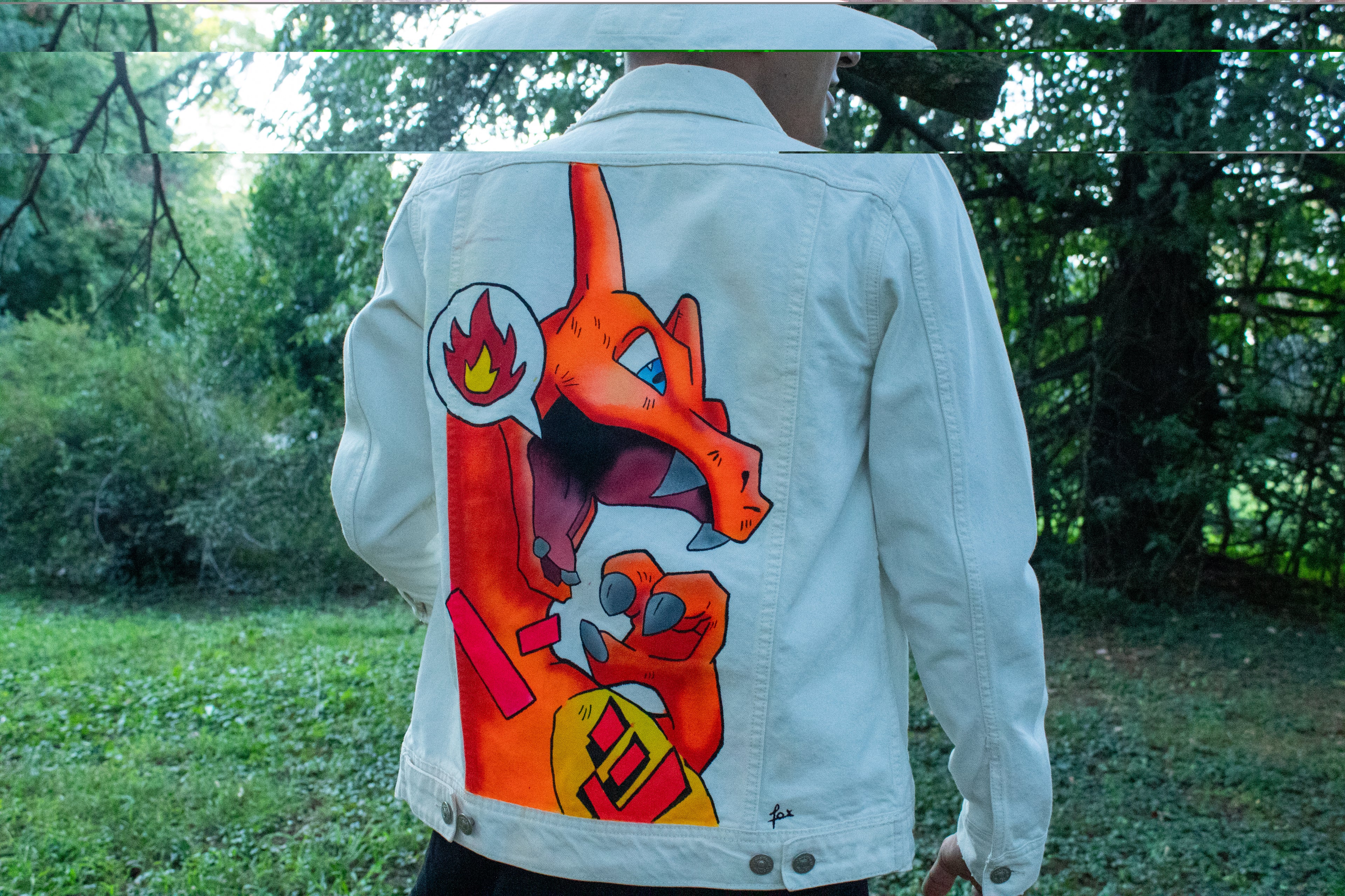 Giacca di jeans Charizard